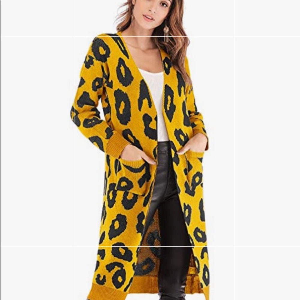 EUC Open Front Long Sleeve Cardigan